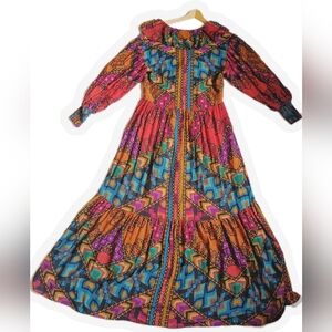 FARM Rio Long Sleeve Maxi Dress Size S